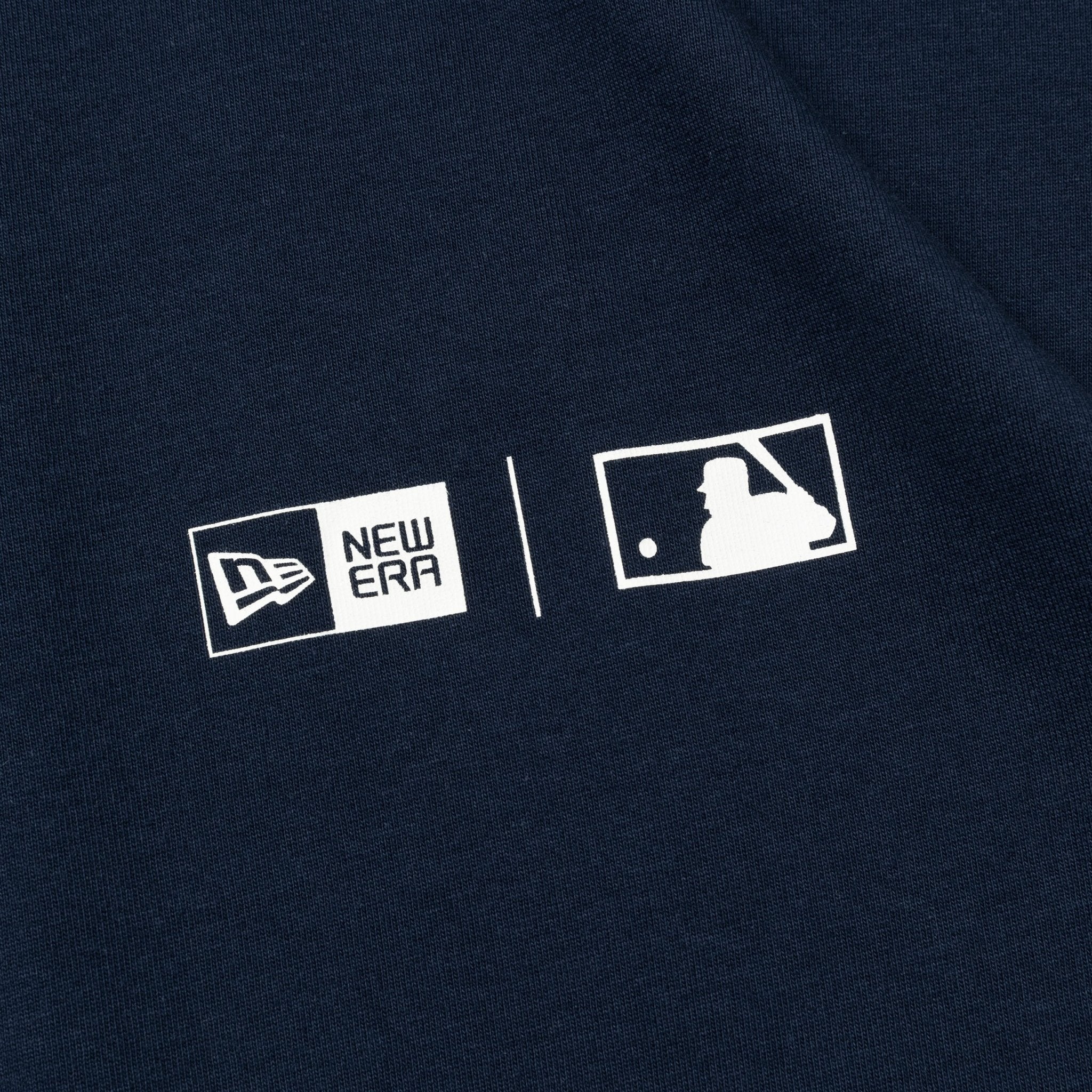 半袖 オーバーサイズド コットン Tシャツ MLB Apparel クーパーズタウン ネイビー 4