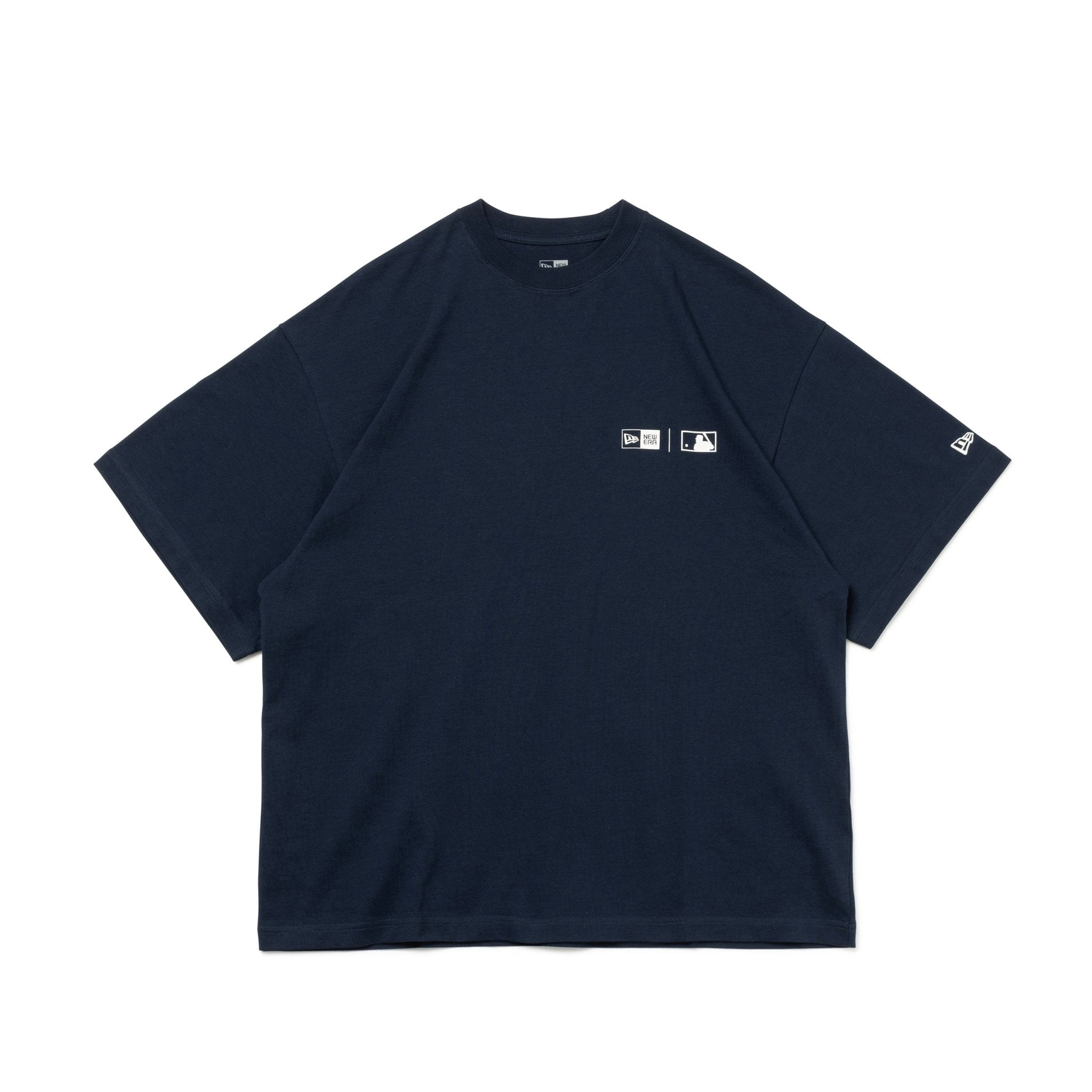 半袖 オーバーサイズド コットン Tシャツ MLB Apparel クーパーズタウン ネイビー 2