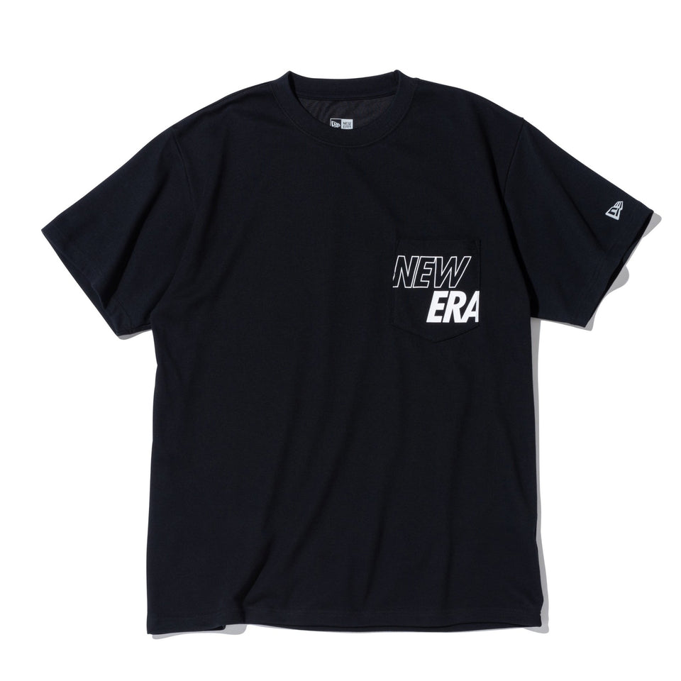 半袖 パフォーマンス ポケット Tシャツ NEW ERA ブラック レギュラーフィット - 13773399-S | NEW ERA ニューエラ公式オンラインストア