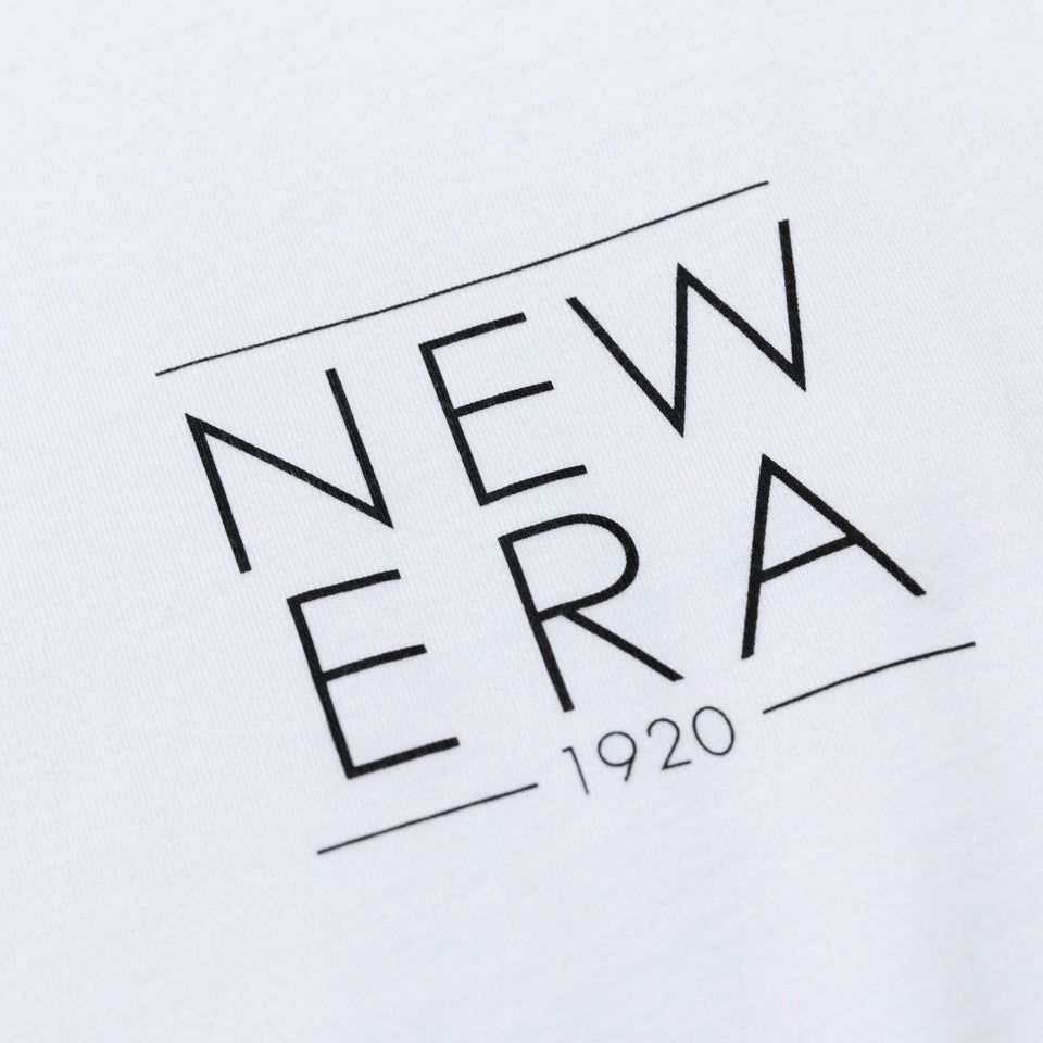 半袖 コットン Tシャツ New Era 1920 ホワイト レギュラーフィット - 12855312-S | NEW ERA ニューエラ公式オンラインストア