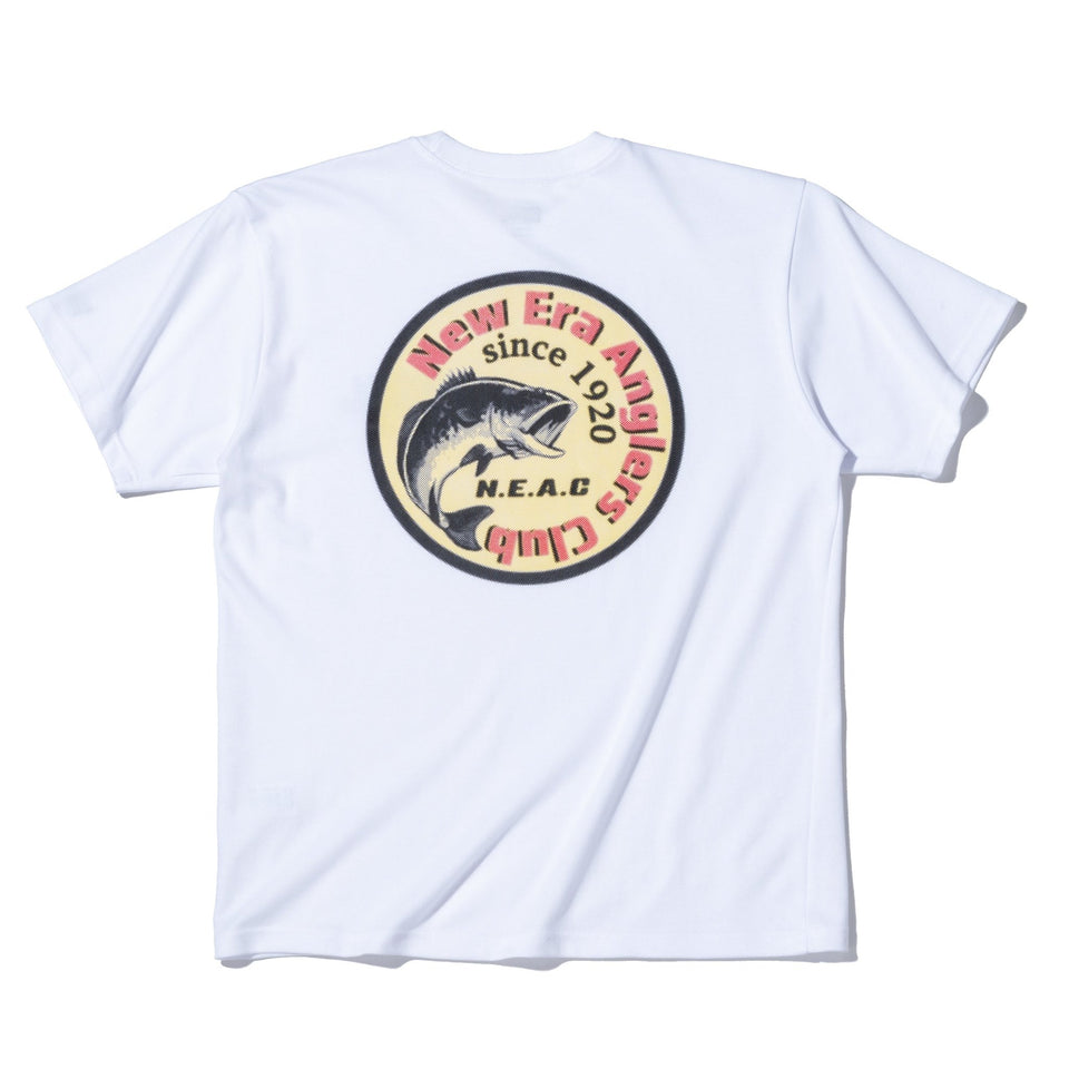 半袖 パフォーマンス Tシャツ NEW ERA Angler Club ホワイト レギュラーフィット 【ニューエラアウトドア】 - 13516324-S | NEW ERA ニューエラ公式オンラインストア