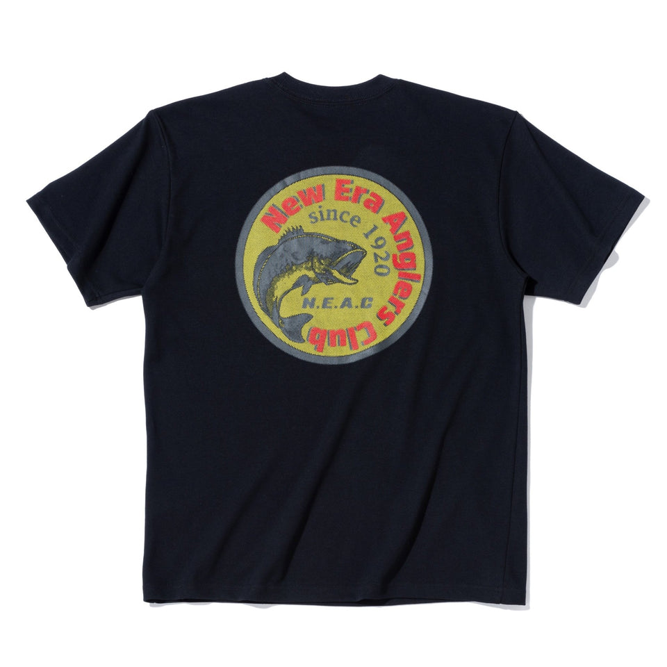 半袖 パフォーマンス Tシャツ NEW ERA Angler Club ブラック レギュラーフィット 【ニューエラアウトドア】 - 13516325-S | NEW ERA ニューエラ公式オンラインストア