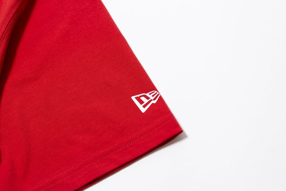 パフォーマンス Tシャツ スクエアニューエラ ロゴ レッド 【NEW ERA BASKETBALL】 - 12375750-S | NEW ERA ニューエラ公式オンラインストア