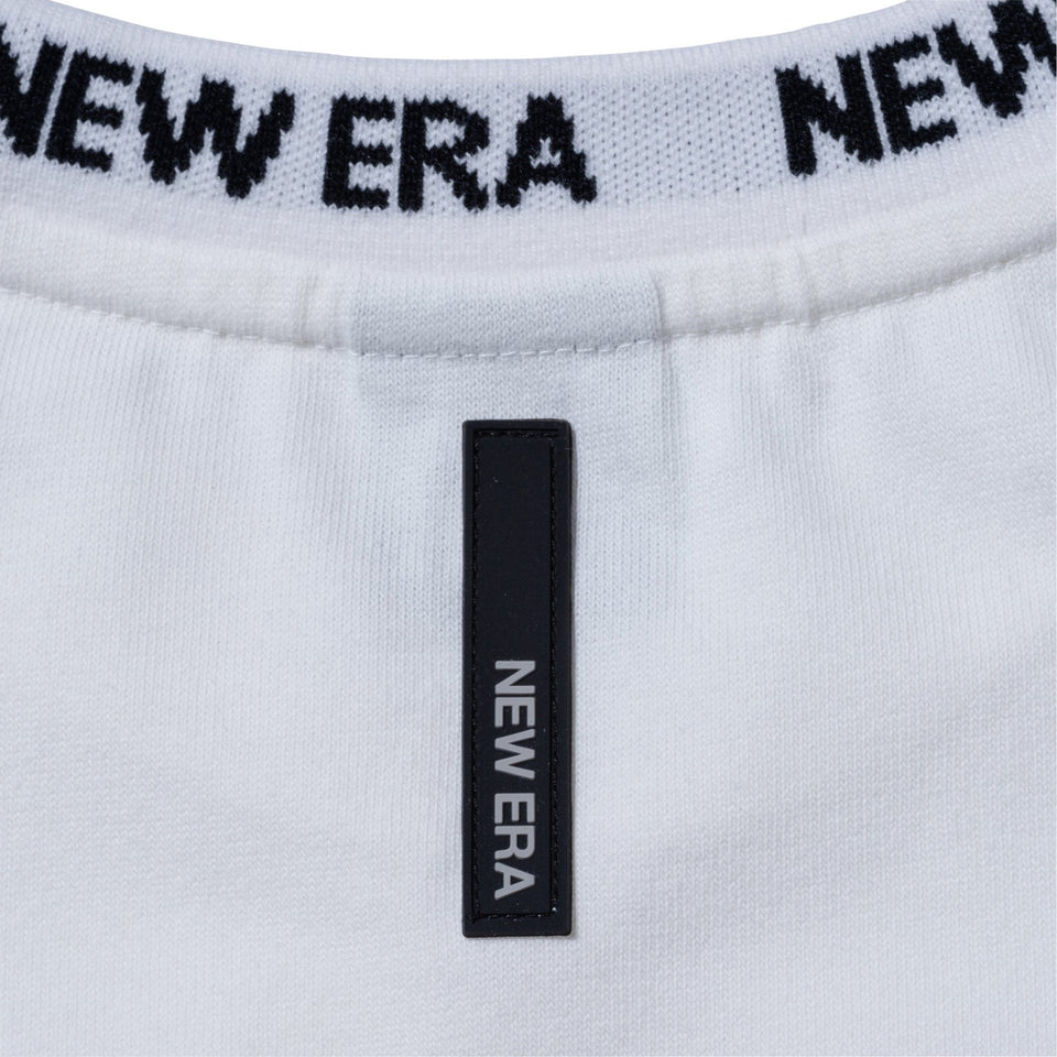 半袖 ジャカードネック ヘビーウェイト Tシャツ NEW ERA BLACK LABEL ホワイト ビッグシルエット - 13090072-S | NEW ERA ニューエラ公式オンラインストア