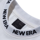 半袖 ジャカードネック ヘビーウェイト Tシャツ NEW ERA BLACK LABEL ホワイト ビッグシルエット - 13090072-S | NEW ERA ニューエラ公式オンラインストア