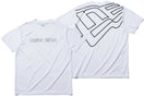 テック Tシャツ ニューエラ ワードマーク & ビッグフラッグ ホワイト 【NEW ERA WORKOUT】 - 12018849-S | NEW ERA ニューエラ公式オンラインストア