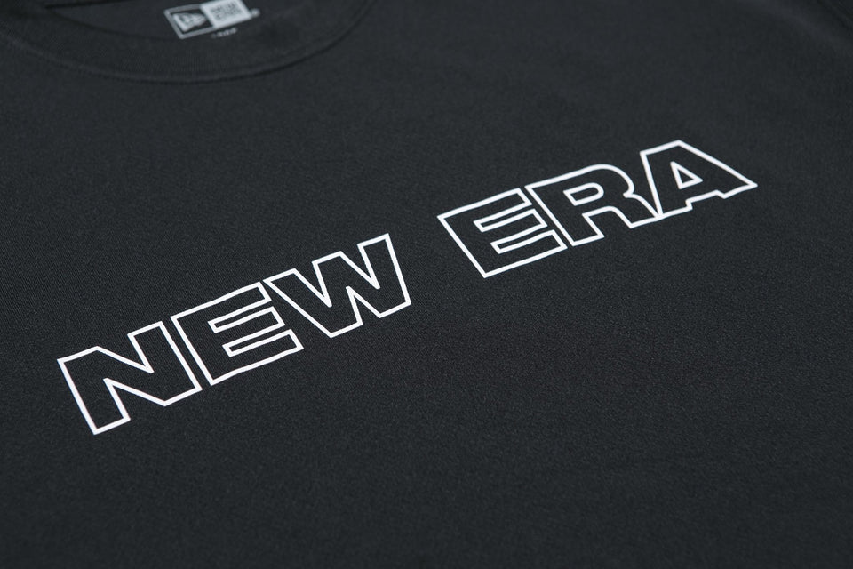 テック Tシャツ ニューエラ ワードマーク & ビッグフラッグ ブラック 【NEW ERA WORKOUT】 - 12018850-S | NEW ERA ニューエラ公式オンラインストア