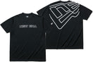 テック Tシャツ ニューエラ ワードマーク & ビッグフラッグ ブラック 【NEW ERA WORKOUT】 - 12018850-S | NEW ERA ニューエラ公式オンラインストア