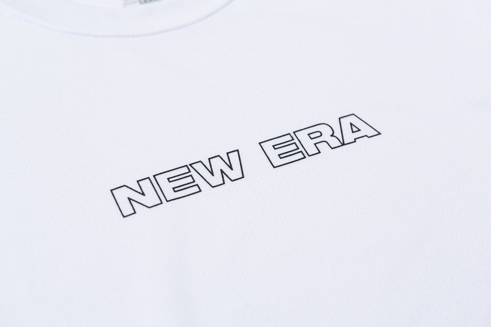 テック Tシャツ ニューエラ ワードマーク ホワイト 【NEW ERA WORKOUT】 - 12018853-S | NEW ERA ニューエラ公式オンラインストア