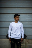 長袖 パフォーマンス Tシャツ リア ニューエラワードマーク ホワイト 【NEW ERA WORKOUT】 - 12579426-XS | NEW ERA ニューエラ公式オンラインストア