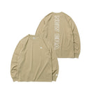 長袖 パフォーマンス Tシャツ リア ニューエラワードマーク カーキ 【NEW ERA WORKOUT】 - 12579428-XS | NEW ERA ニューエラ公式オンラインストア