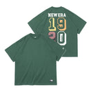 半袖 オーバーサイズド コットン Tシャツ Numbering ダークグリーン - 13516723-S | NEW ERA ニューエラ公式オンラインストア