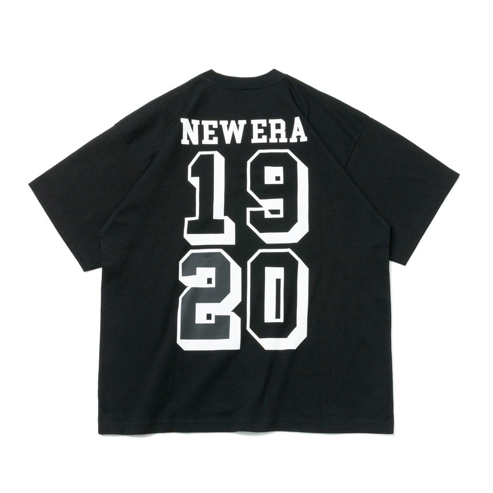 半袖 オーバーサイズド コットン Tシャツ Numbering ブラック - 13516724-S | NEW ERA ニューエラ公式オンラインストア