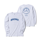 長袖 コットン Tシャツ NYC 5ボロー BRONX ホワイト レギュラーフィット - 12864382-S | NEW ERA ニューエラ公式オンラインストア