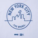 長袖 コットン Tシャツ NYC 5ボロー BRONX ホワイト レギュラーフィット - 12864382-S | NEW ERA ニューエラ公式オンラインストア