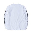 長袖 コットン Tシャツ OOTTF Sleeve ホワイト × ブラック レギュラーフィット - 13516872-S | NEW ERA ニューエラ公式オンラインストア