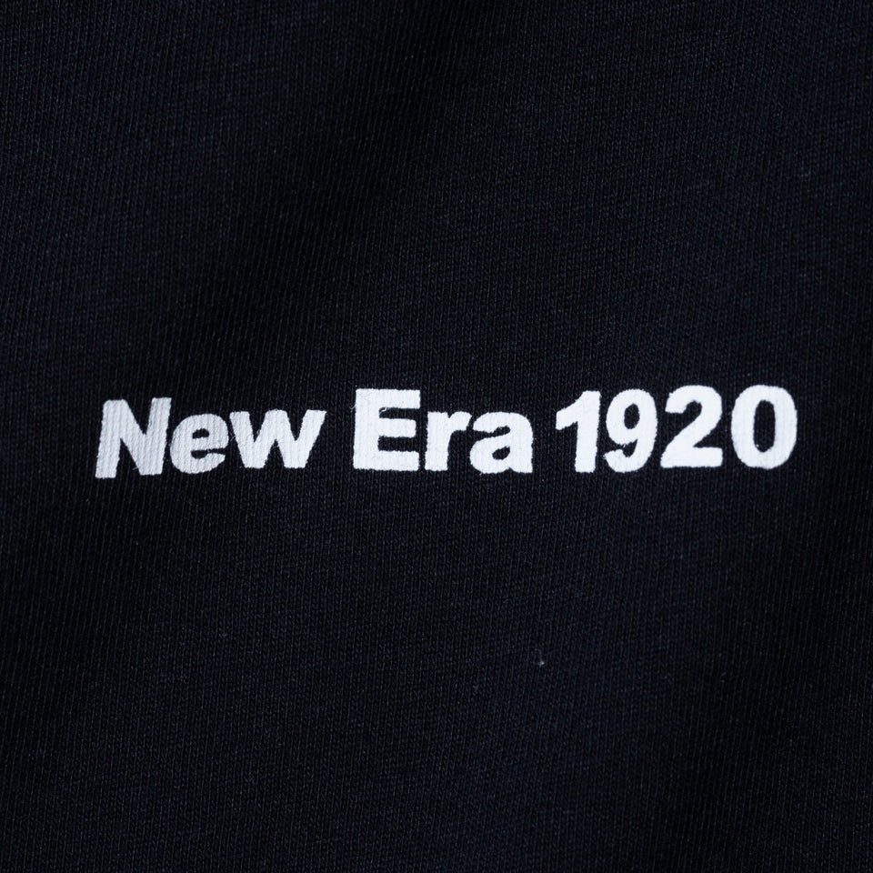 長袖 コットン Tシャツ OOTTF Sleeve ブラック × ホワイト レギュラーフィット - 13516874-S | NEW ERA ニューエラ公式オンラインストア