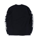 長袖 コットン Tシャツ OOTTF Sleeve ブラック × ホワイト レギュラーフィット - 13516874-S | NEW ERA ニューエラ公式オンラインストア
