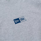 長袖 コットン Tシャツ Originators of the True Fitted グレー × ネイビー レギュラーフィット - 12542685-S | NEW ERA ニューエラ公式オンラインストア