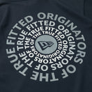 【ゴルフ】 ミドルネック 半袖 鹿の子 Tシャツ Originators of the True Fitted サークルロゴ ネイビー - 13061575-S | NEW ERA ニューエラ公式オンラインストア