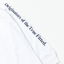 長袖 コットン Tシャツ Originators of the True Fitted ホワイト レギュラーフィット - 13755414-S | NEW ERA ニューエラ公式オンラインストア