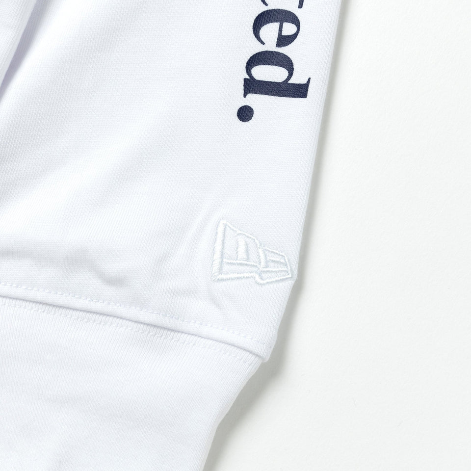 長袖 コットン Tシャツ Originators of the True Fitted ホワイト レギュラーフィット - 13755414-S | NEW ERA ニューエラ公式オンラインストア