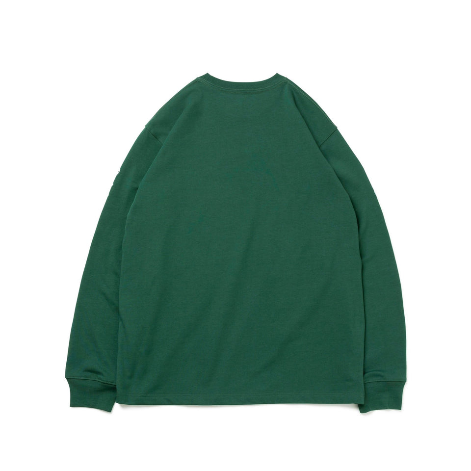 長袖 コットン Tシャツ Originators of the True Fitted ダークグリーン レギュラーフィット - 13755416-S | NEW ERA ニューエラ公式オンラインストア
