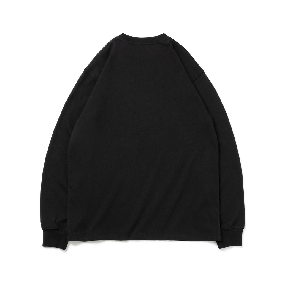 ニューエラ 長袖 コットン Tシャツ Originators of the True 長袖 コットン Tシャツ Originators of the True Fitted カーキ