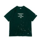 半袖 コットン Tシャツ Paint ブラック × マルチカラー リラックスフィット - 13516746-S | NEW ERA ニューエラ公式オンラインストア