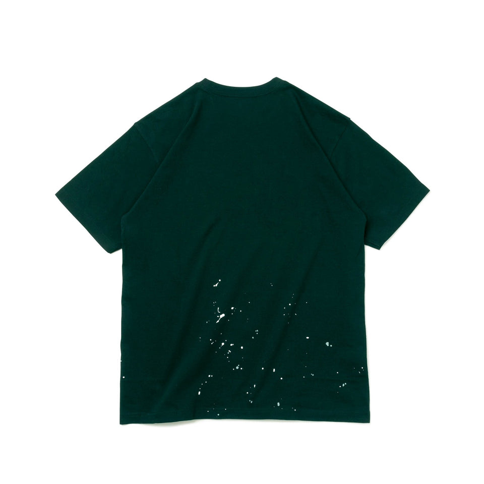 半袖 コットン Tシャツ Paint ブラック × マルチカラー リラックスフィット - 13516746-S | NEW ERA ニューエラ公式オンラインストア