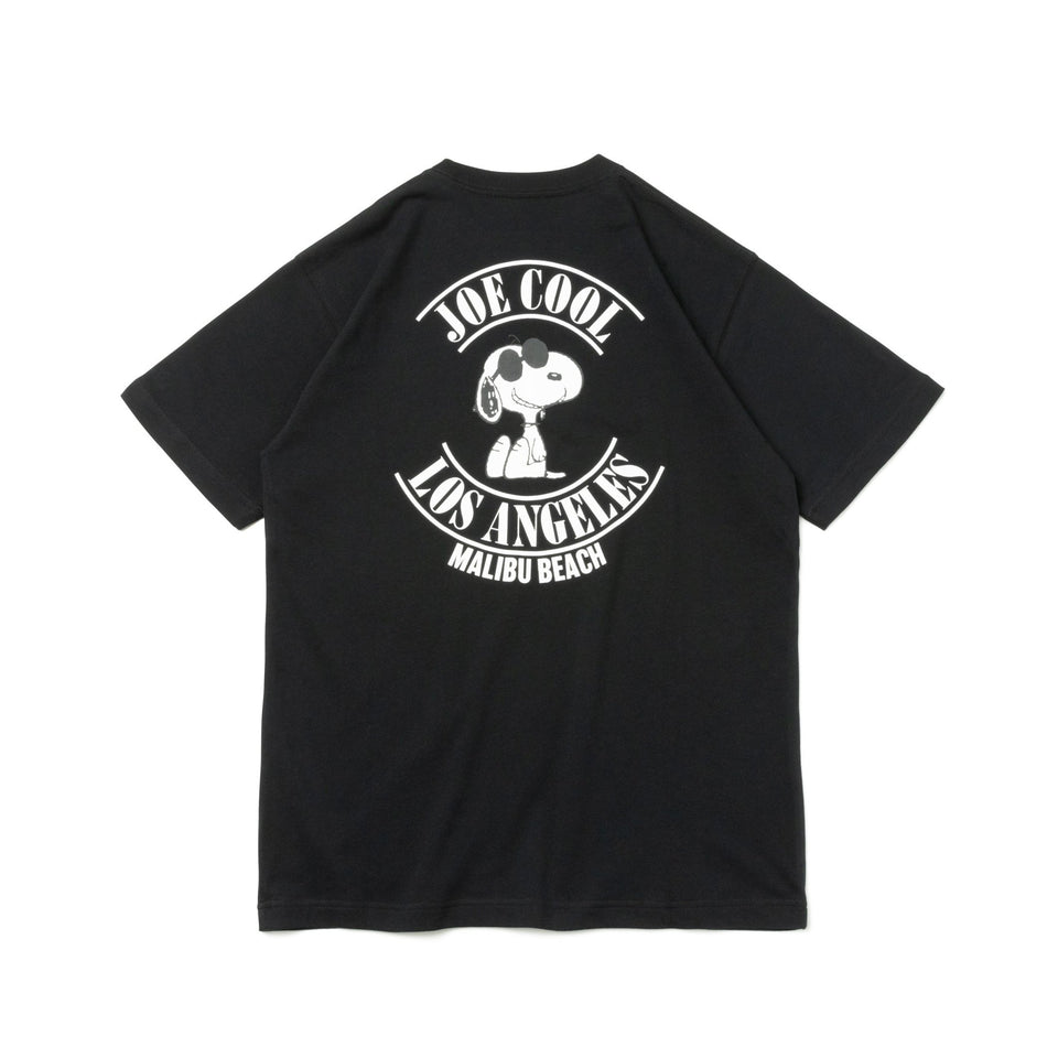 半袖 コットン Tシャツ Peanuts LOS ANGELES ジョー・クール レギュラーフィット ブラック - 13073267-S | NEW ERA ニューエラ公式オンラインストア