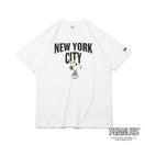 半袖 コットン Tシャツ Peanuts NEW YORK CITY ジョー・クール 王冠 レギュラーフィット ホワイト - 13073264-S | NEW ERA ニューエラ公式オンラインストア