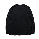 長袖 テックTシャツ ドットフラッグ ショルダー ブラック × ホワイト 【 Performance Apparel 】 - 12375728-XS | NEW ERA ニューエラ公式オンラインストア