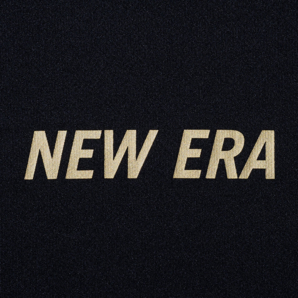 長袖 テックTシャツ オールドロゴ アーカイブ ブラック × ゴールド 【 Performance Apparel 】 - 12581559-S | NEW ERA ニューエラ公式オンラインストア