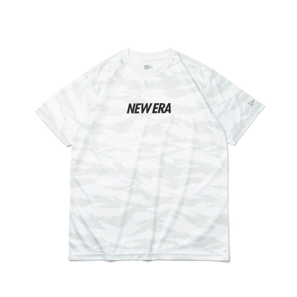 半袖 テック Tシャツ タイガーストライプカモ ホワイト