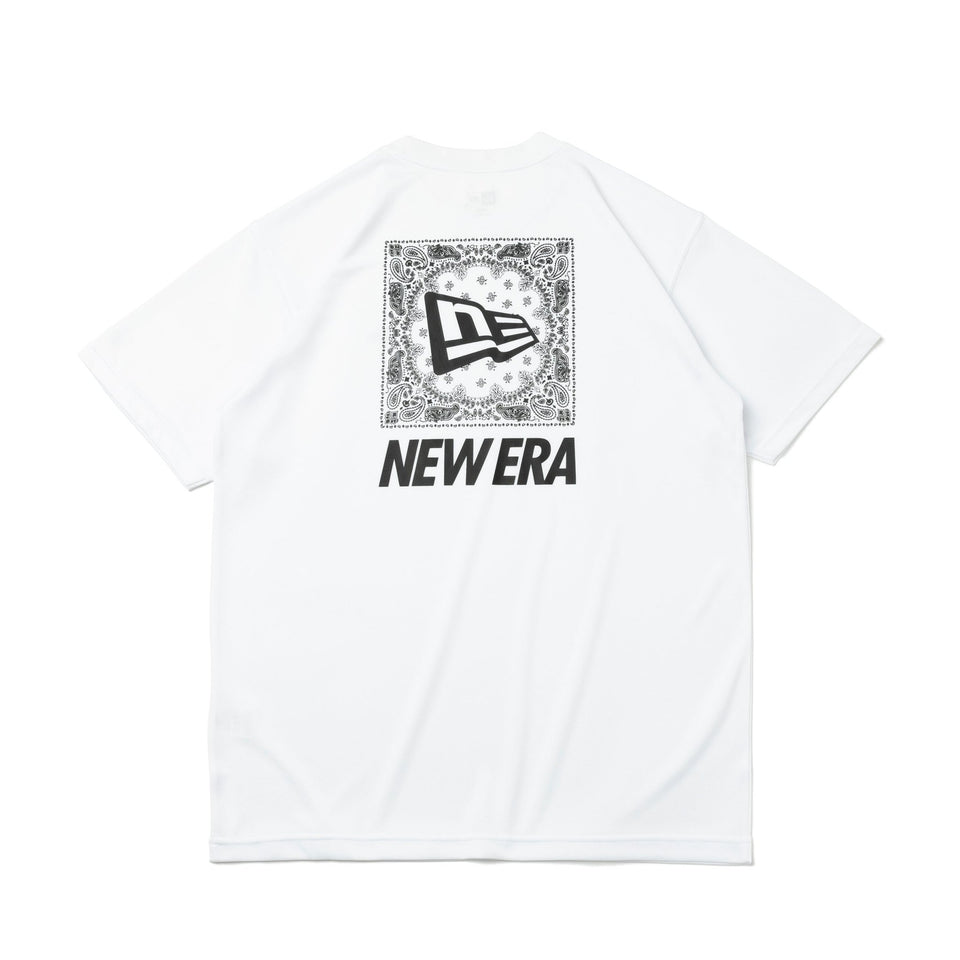 半袖 テック Tシャツ リア ペイズリー ホワイト【 Performance Apparel 】 - 13264238-S | NEW ERA ニューエラ公式オンラインストア