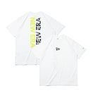 半袖 テック Tシャツ リア バーチカルロゴ ホワイト【 Performance Apparel 】 - 13264241-S | NEW ERA ニューエラ公式オンラインストア