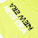 半袖 テック Tシャツ リア バーチカルロゴ ライム【 Performance Apparel 】 - 13264242-S | NEW ERA ニューエラ公式オンラインストア