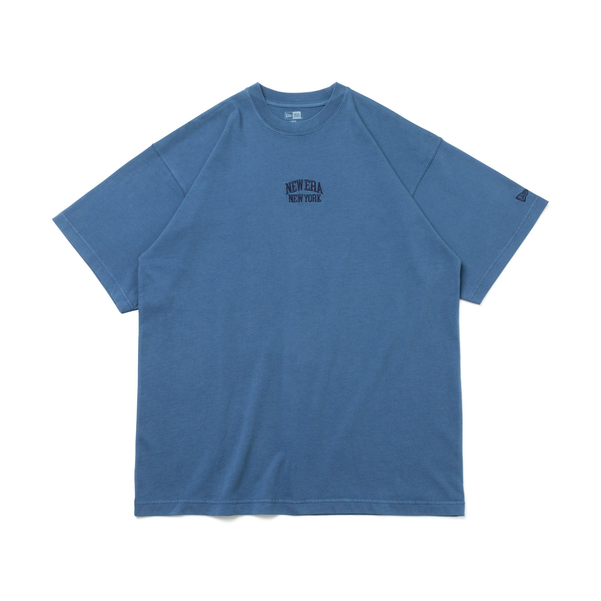 d.i.a. ダイヤ タグ付きTシャツ ネイビー コットン d.i.a.｜ダイヤのTシャツ/カットソー（ブルー・ネイビー/青色系