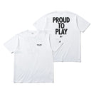 コットン Tシャツ PROUD TO PLAY ホワイト レギュラーフィット - 12325155-S | NEW ERA ニューエラ公式オンラインストア