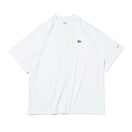 半袖 オーバーサイズド パフォーマンス Tシャツ Rear Vertical Logo バーチカルロゴ ホワイト/ブラック【Performance Apparel】 - 13516845-S | NEW ERA ニューエラ公式オンラインストア