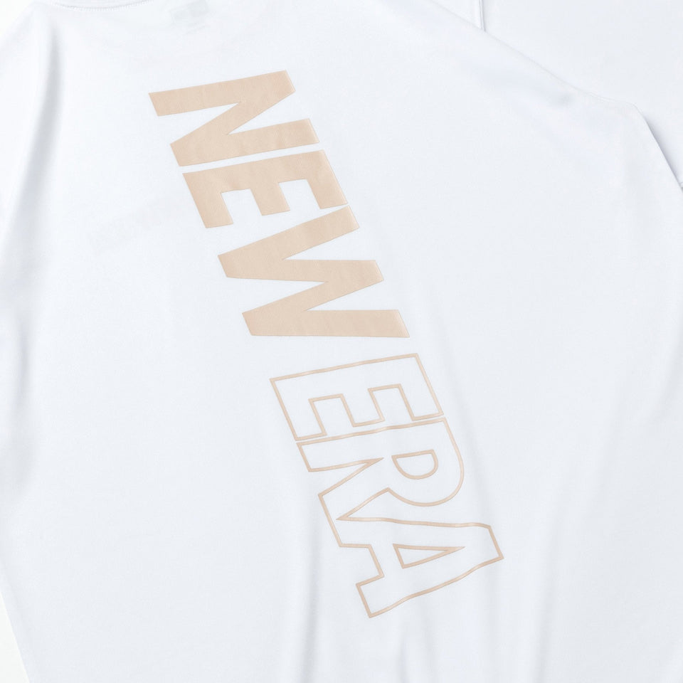 半袖 テック Tシャツ Rear Vertical Logo ホワイト【 Performance Apparel 】 - 13755355-S | NEW ERA ニューエラ公式オンラインストア