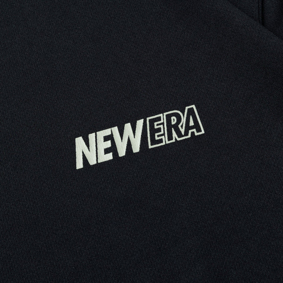 半袖 テック Tシャツ Rear Vertical Logo ブラック【 Performance Apparel 】 - 13755356-S | NEW ERA ニューエラ公式オンラインストア