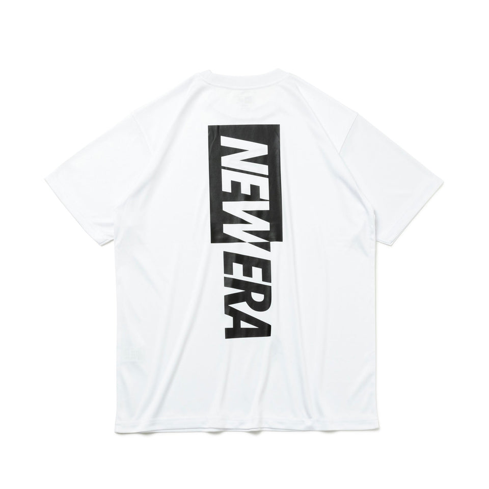 半袖 ラッシュ Tシャツ Rear Vertical Logo ホワイト【 Performance Apparel 】 - 14121965-S | NEW ERA ニューエラ公式オンラインストア