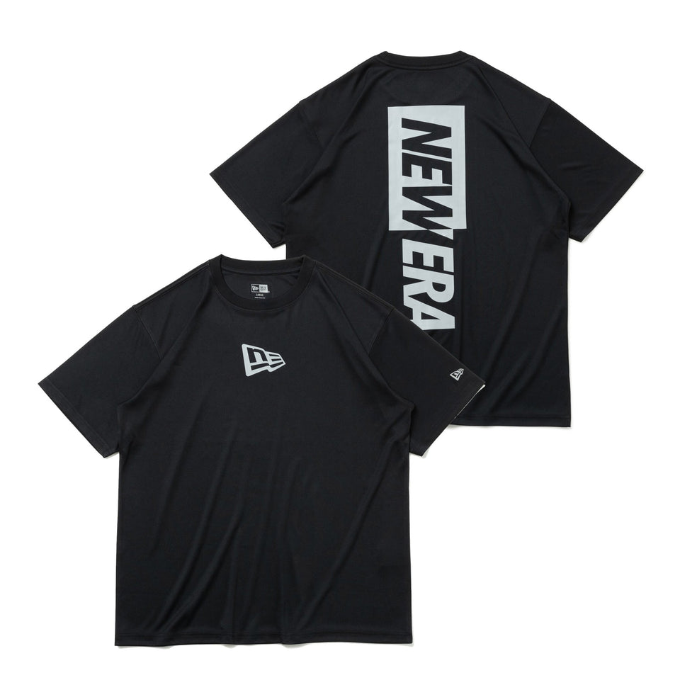 半袖 ラッシュ Tシャツ Rear Vertical Logo ブラック【 Performance Apparel 】 - 14121966-S | NEW ERA ニューエラ公式オンラインストア