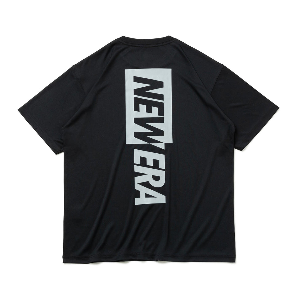 半袖 ラッシュ Tシャツ Rear Vertical Logo ブラック【 Performance Apparel 】 - 14121966-S | NEW ERA ニューエラ公式オンラインストア