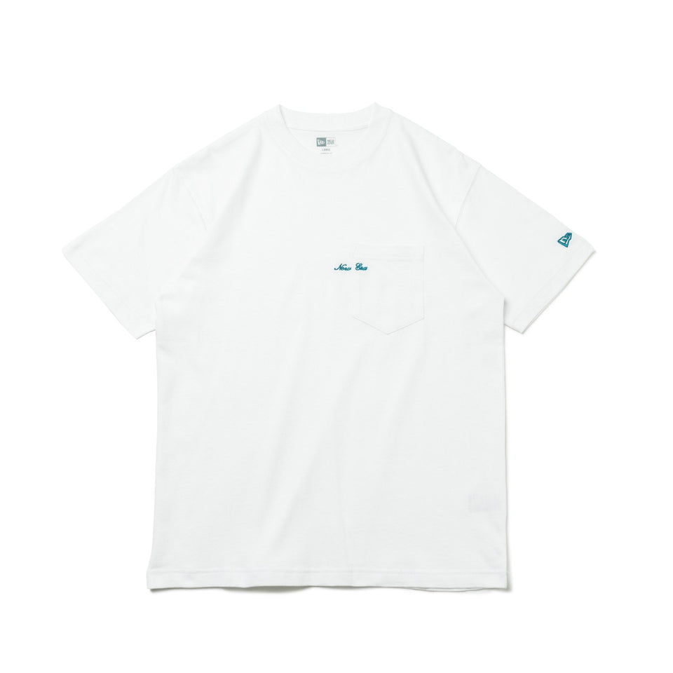 半袖 コットン Tシャツ Script Logo スクリプトロゴ ホワイト レギュラーフィット - 13330853-S | NEW ERA ニューエラ公式オンラインストア