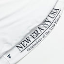 長袖 オーバーサイズド コットン Tシャツ Script Logo ホワイト - 13330994-S | NEW ERA ニューエラ公式オンラインストア