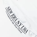 長袖 オーバーサイズド コットン Tシャツ Script Logo ホワイト - 13330994-S | NEW ERA ニューエラ公式オンラインストア