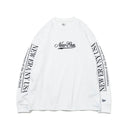 長袖 オーバーサイズド コットン Tシャツ Script Logo ホワイト - 13330994-S | NEW ERA ニューエラ公式オンラインストア